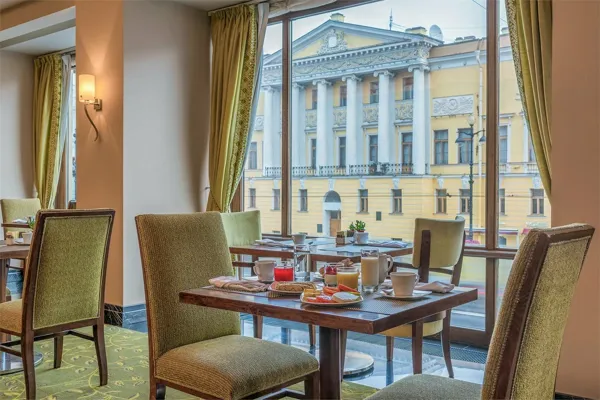 Стандартный номер с раздельными кроватями — зона отдыха, Corinthia St Petersburg